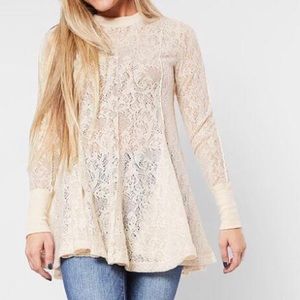 Free People Lace Tunic